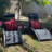 Gerania Outdoor 69.3" Long Reclining Chaise Lounge Set With Detachable Pillow And Table-1204498899