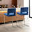26” Upholstered Counter Height Bar Stool-406697444
