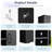 Bathroom Storage Cabinet With Doors And Drawers, Tilt-Out Laundry Hamper, Multiple Storage Space, Freestanding Style, Open Shelve, Adjustable Shelf, Black-450449419