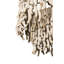 'Wiggle' Wood Chandelier