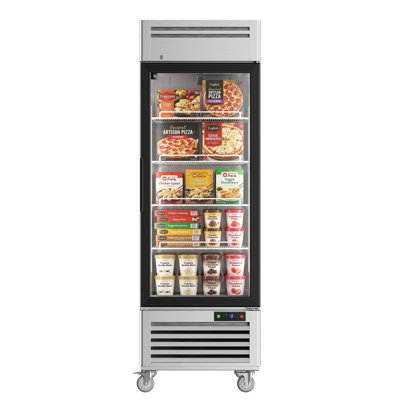 Coolake Upright Freezer in Stainless Steel