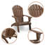 Chaise Adirondack en plastique -1437363474