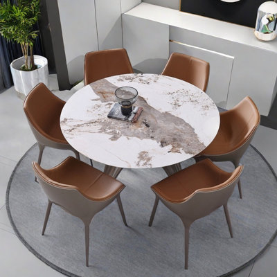 Ensembles de table de salle à manger simples et luxueux