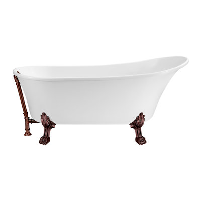 Baignoire de trempage sur pattes 55 po Streamline