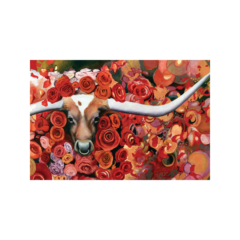 Victorious by Sandra Bottinelli - Painting on Canvas, 20.32 cm H x 30.48 cm W, Wrapped Canvas