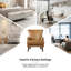 Fauteuil à oreilles en cuir 29,2 po Aviles-2105344367