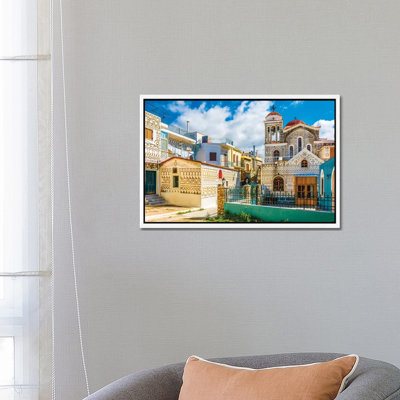 Pirgi Town Of Chios Island by Nejdet Duzen - Print on Canvas