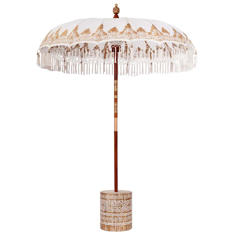 Beach Parasol, 260cm H x 185cm W x 185cm D