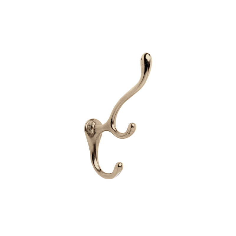 Wall Hook, White Bronze Light