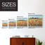 Country View II -Framed Print - Restickable
