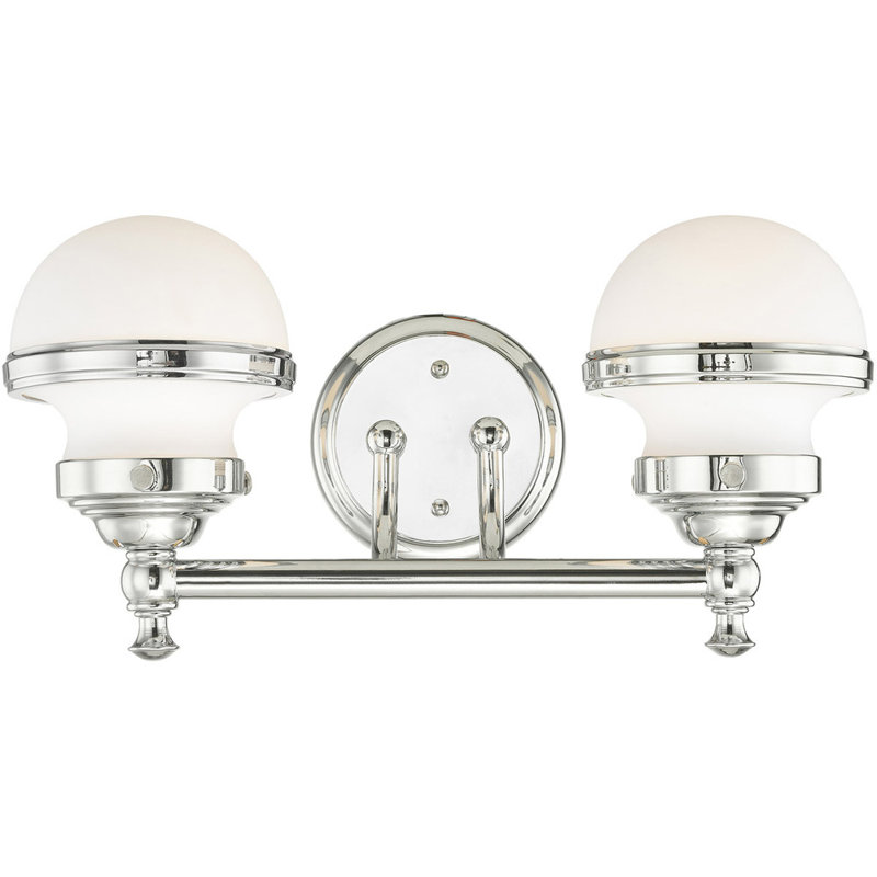 Midtown 2 - Light Vanity Light, Polished Chrome