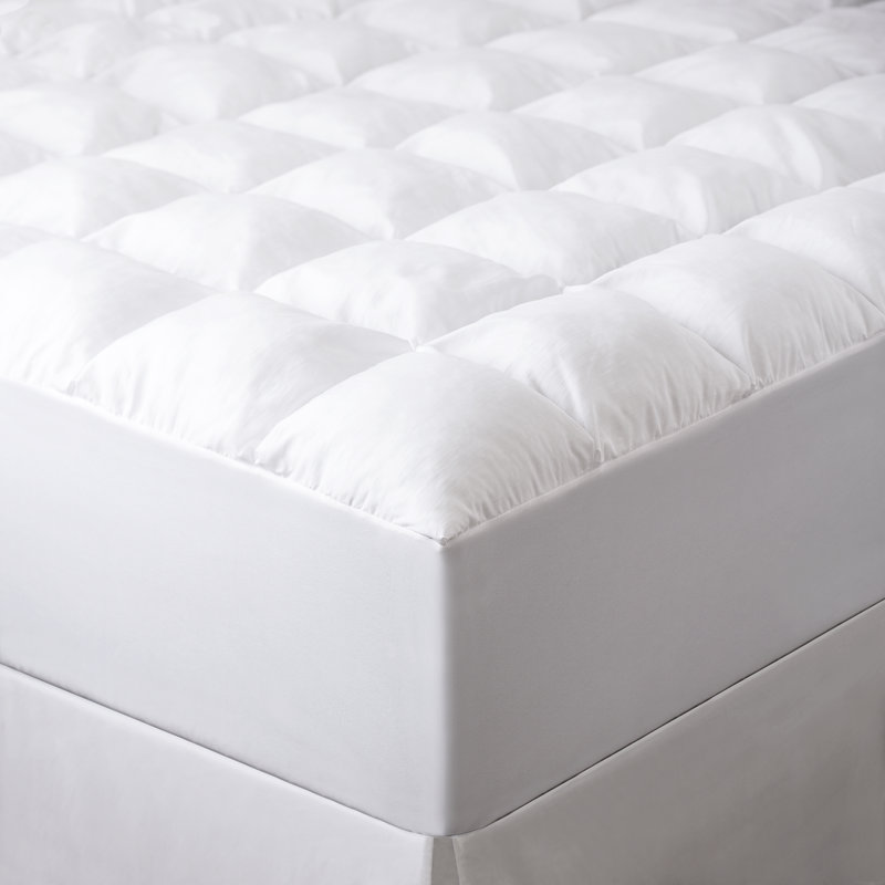 Protège-matelas en duvet synthétique Palmerton Super Puff 2,5 po, Simple