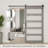 Tempered Frosted Glass Barn Door with Installation Hardware Kit and Handle, Wood Sliding Barn Door-87459510-87459509