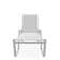 Holna Outdoor Rust-Resistant Metal Chaise Lounge