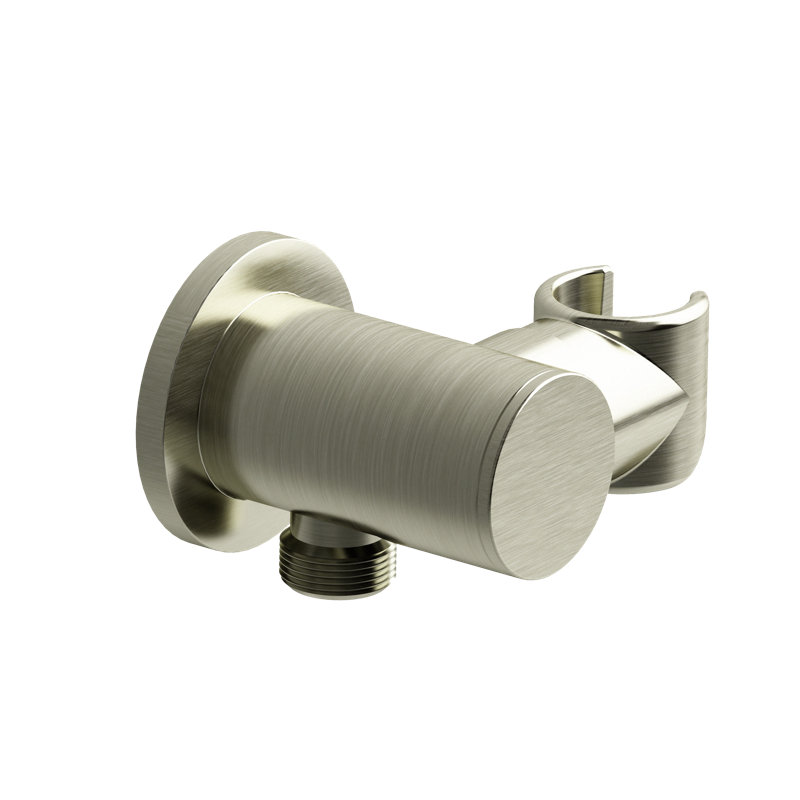 Douchette Riobel avec support, Nickel brossé