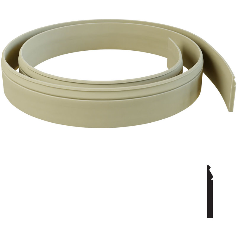 Moulure de plinthe flexible H 5 1/4 po x P 9/16 po x L 144 po
