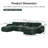 U-shaped Boneless Sofa,Tufted Design,32D High Density Sponge Bottom,Anti-Slip Design,No Assembly Required,Free Combination,Movable Ottomans For Living Rooms,Home Theater-976227149-976227148