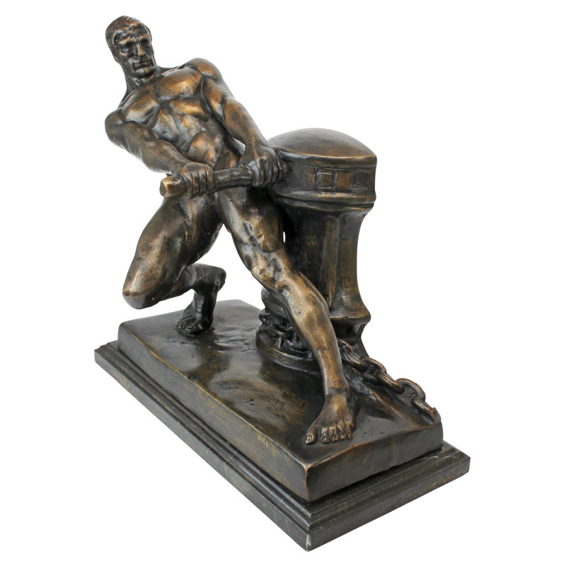The Power of Man Cast Statue