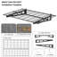 Metal Height -Adjustable Storage Rack-686091270