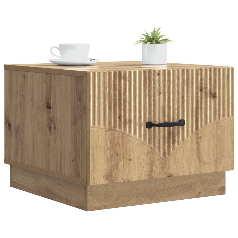 Coffee Table with Storage, Artisan Oak, 37cm H x 50cm L x 49cm W
