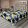 Drap plat à motif floral bohème Ambesonne
