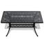 Cast Aluminum Patio Dining Table