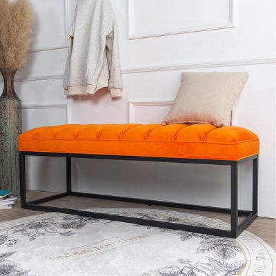 Banc en similicuir Lubbert