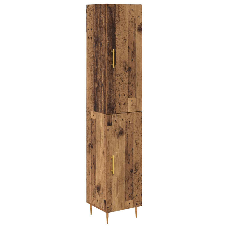 34.5cm Sideboard, Old Wood