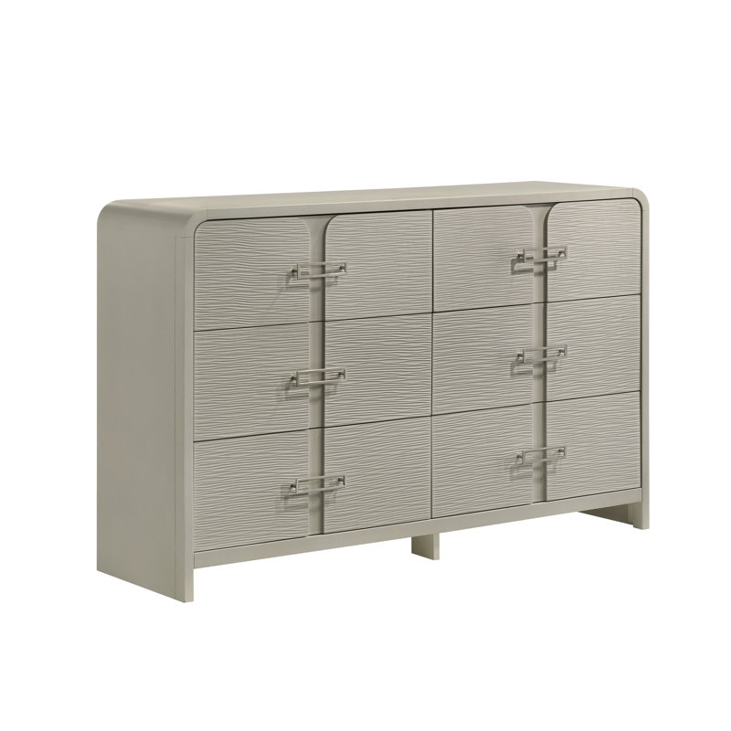 Commode 6 tiroirs Velora