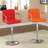 Swivel Upholstered Adjustable Height Counter Stool-1172485464