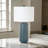 Marlin - 30" Ceramic Table Lamp - Set of 2 - Blue Finish-787285266