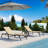 5-Position Adjustable Textilene Outdoor Chaise Lounge-2023914307