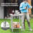24 X 24 Inch Silver Stainless Steel Kitchen Prep Table With Hooks And Adjustable Undershelf