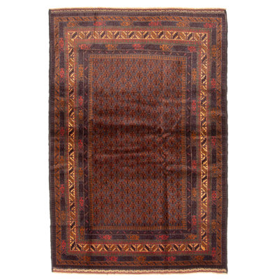 Teimani Charcoal Rug 4'1" x 6'0"