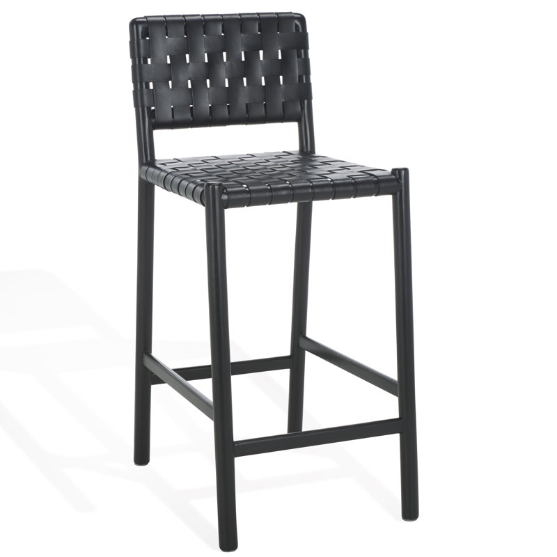 Tabouret de comptoir Jeremiah, Noir, noir, noir, noir, Noir, noir, noir, noir