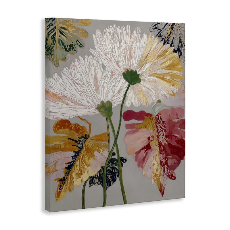 Toile «Playful Assumption Flowers», conception par Annabelle Hall