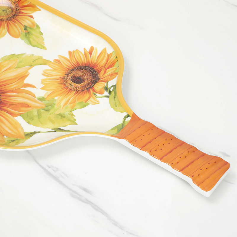 15 3/4" Pickleball Paddle Tray S2, Sunflower