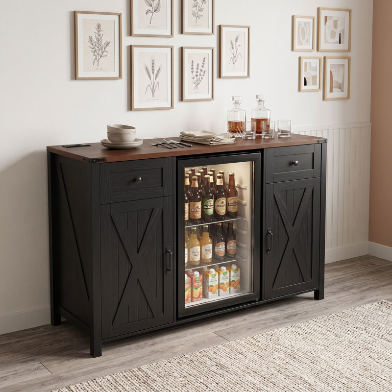 Buffet Farmhouse Buffet, Noir