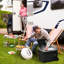 Outsunny 50L Camping Fridge Portable Freezer with LED Telescopic Handle