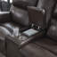 Causeuse inclinable électrique avec console Wachter