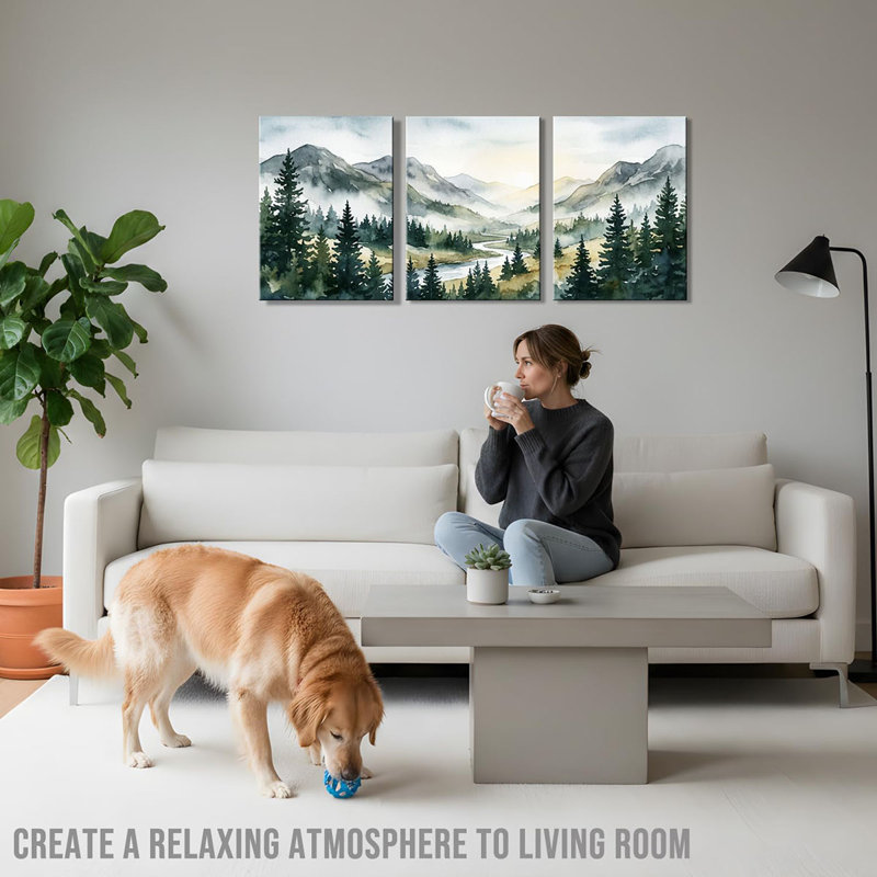 3 Piece Wrapped Canvas Print