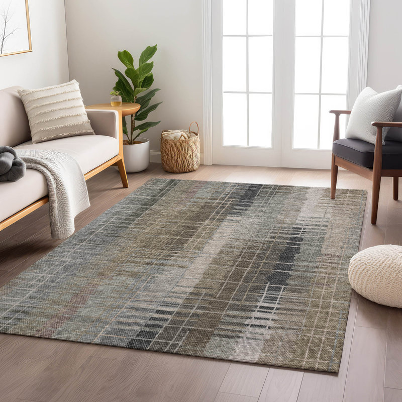 Tapis intérieur / extérieur Millner ACN2261, Rectangle 10 pi x 14 pi