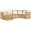 247cm Wide Patio Sectional Set