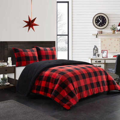 Dearfoams Polyester Plaid Comforter