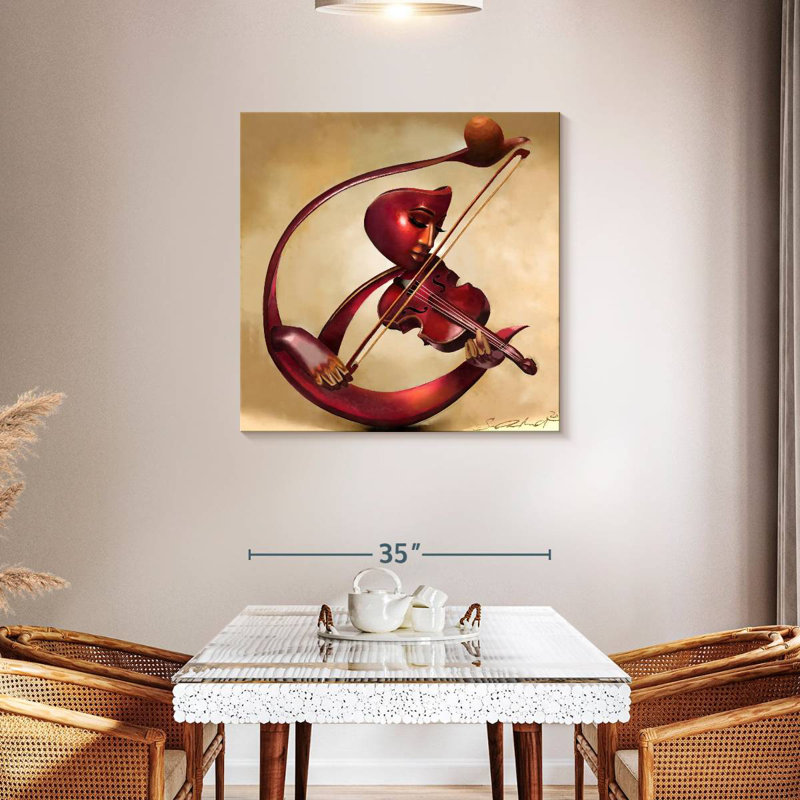 Leisha Ethereal Strings, 36" H x 36" W