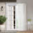 Lexus White Rod Pocket With Back Tab Privacy 2-Piece 52x84" Curtain-108608840