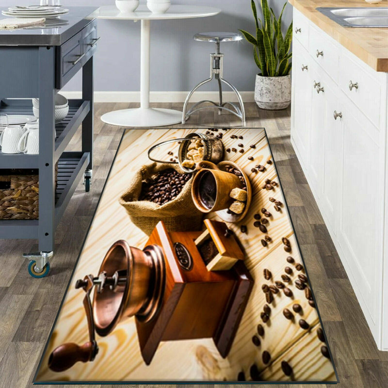 Runner Ikaia No Pattern And Not Solid Colour Area Rug, Runner 50 x 70cm