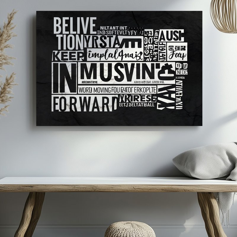 Reproduction d'art sur toile, "Créez un collage visuellement attrayant", H 20 po x l 20 po