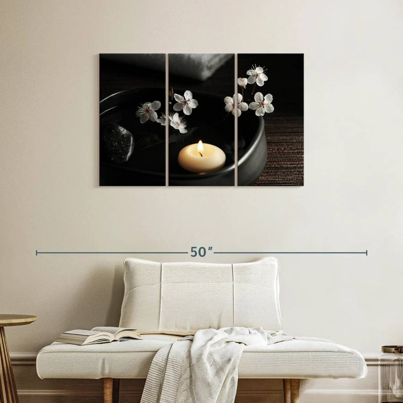 Spa floral délicat Kerrick, H 24 po x l 38 po