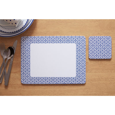 Loranger Melamine Geometric Rectangle Placemat